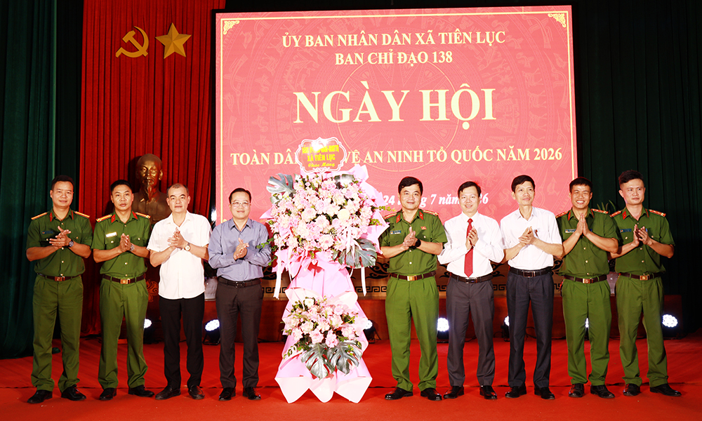 Link Vào Mb66 Bản Cao Cấp Mocbai DK Nhận 66K: Xã Tiên Lục tổ chức Ngày hội toàn dân bảo vệ an ninh Tổ quốc năm 2026