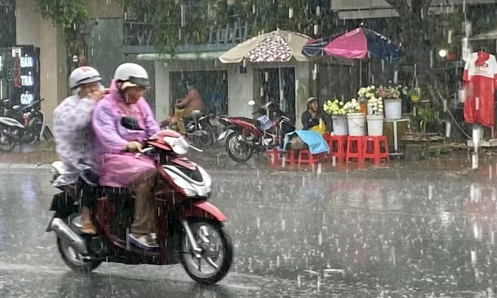 Thời tiết Hà Nội sáng 30/5: Nhiều mây, có lúc mưa rào và dông