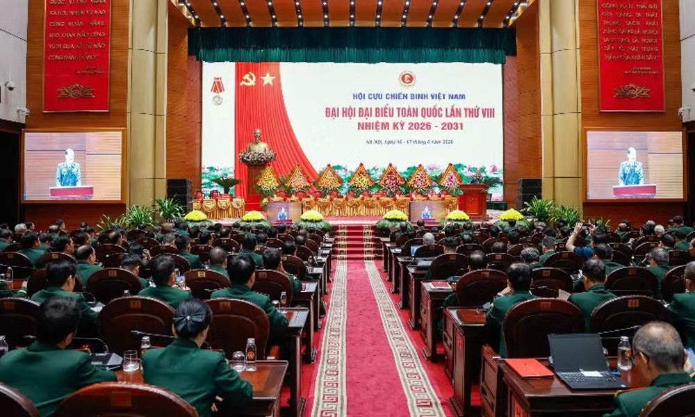 Khai mạc phiên thứ nhất Đại hội đại biểu toàn quốc Hội Cựu chiến binh Việt Nam lần thứ VIII