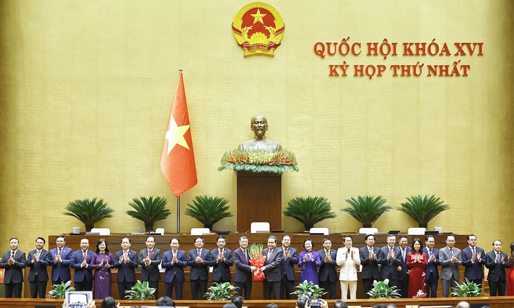 Quốc hội phê chuẩn việc bổ nhiệm Phó Thủ tướng, Bộ trưởng và thành viên khác của Chính phủ