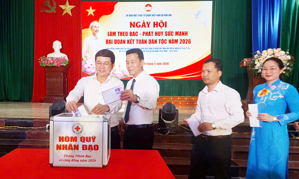 Xã Bảo Đài tổ chức Ngày hội “Làm theo Bác"
