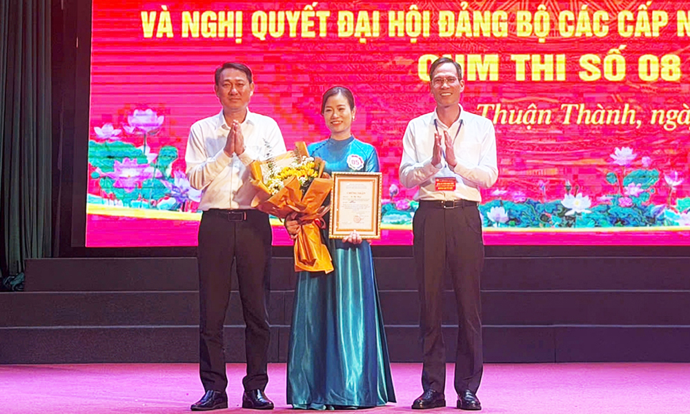 Link Vào Mb66 Bản Cao Cấp Mocbai DK Nhận 66K: Báo cáo viên Lê Thị Thúy giành giải Nhất cụm thi số 8