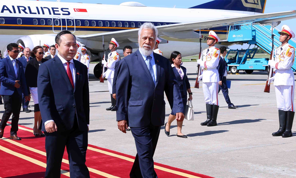 Thủ tướng Timor-Leste đến Hà Nội, bắt đầu thăm chính thức Việt Nam và dự AFF 2026