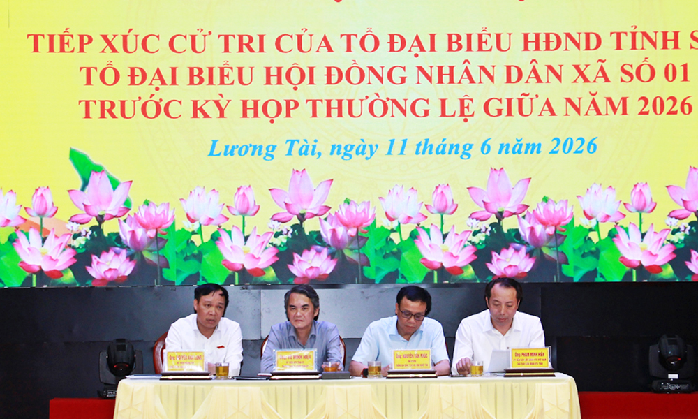  Bắc Ninh: Đại biểu HĐND tỉnh lắng nghe kiến nghị giải phóng mặt bằng tại Lương Tài