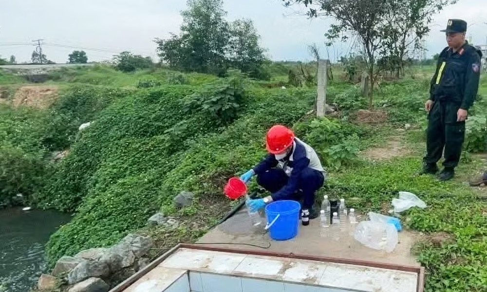 Khởi tố vụ án gây ô nhiễm môi trường xảy ra tại Khu công nghiệp Quang Minh