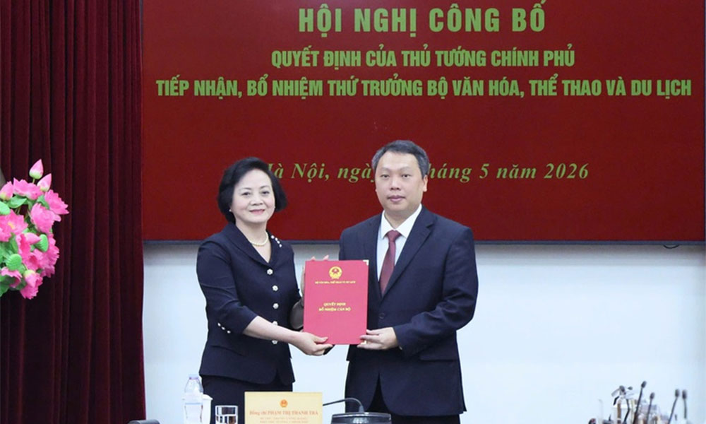 Trao quyết định bổ nhiệm ông Nguyễn Huy Dũng làm Thứ trưởng Bộ Văn hóa, Thể thao và Trung tâm chăm sóc khách hàng MB66