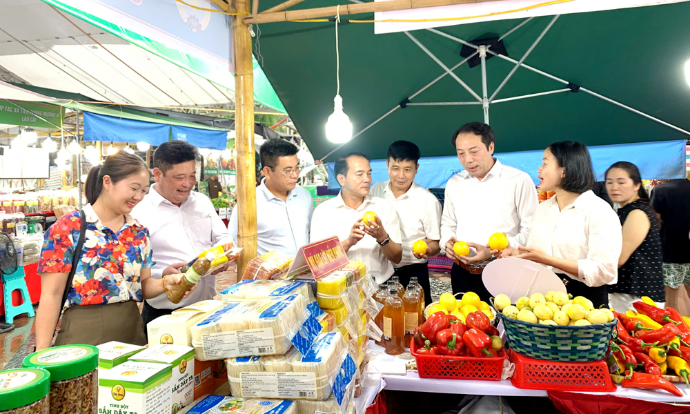 Liên minh Hợp tác xã tỉnh Bắc Ninh triển khai xúc tiến thương mại tại thành phố Hà Nội