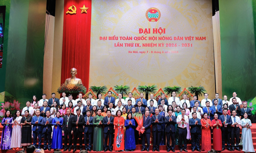 Đồng chí Lương Quốc Đoàn tái đắc cử chức danh Chủ tịch Ban Chấp hành Trung ương Hội Nông dân Việt Nam khóa IX