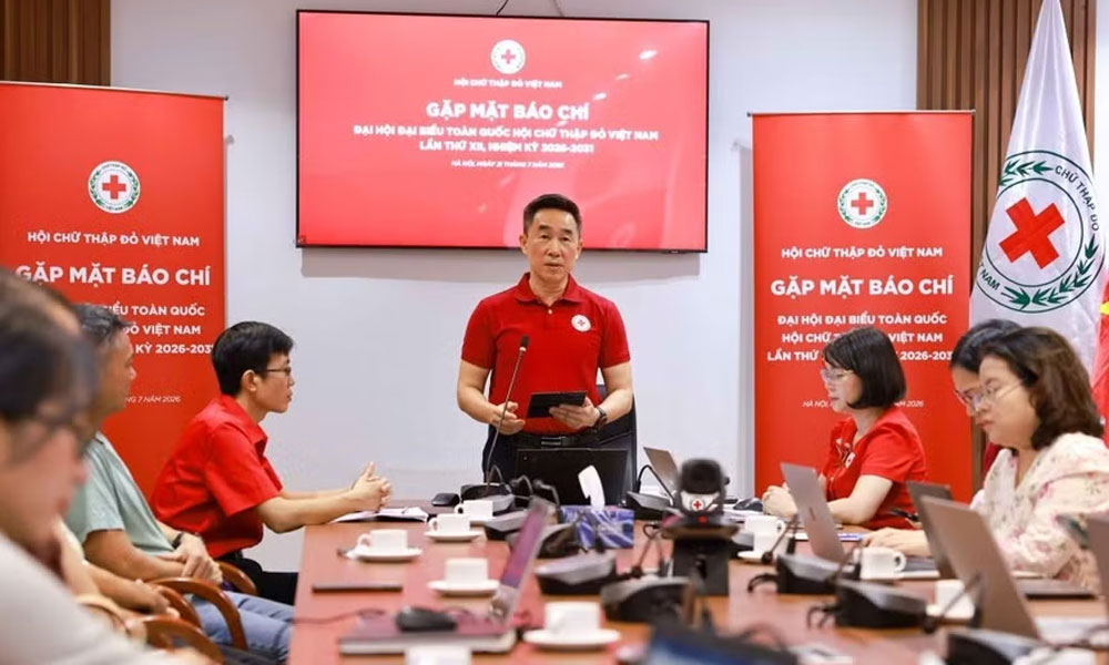 Đại hội Hội Chữ thập Đỏ Việt Nam lần thứ XII sẽ diễn ra từ ngày 27-28/7