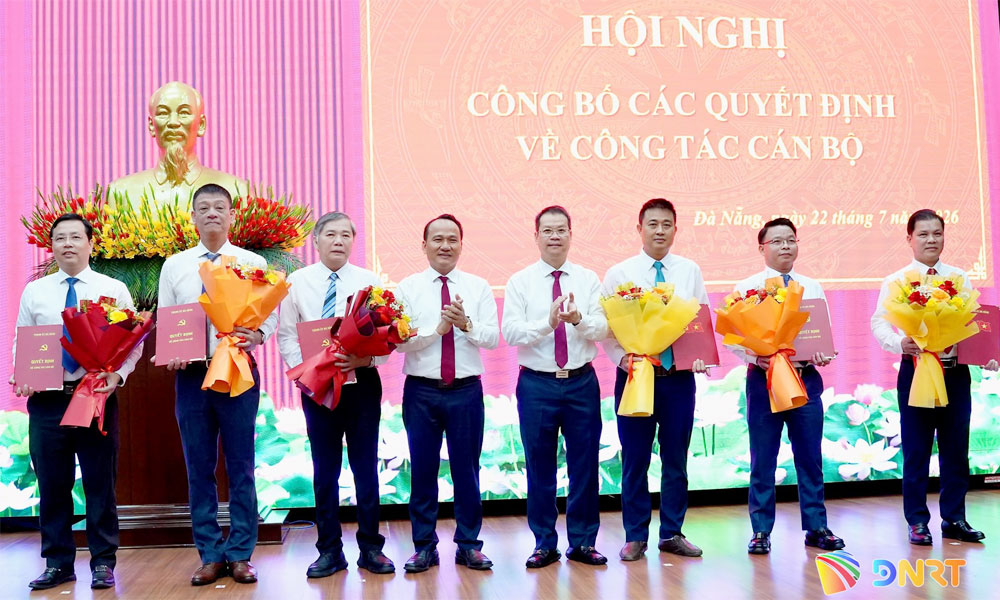 Thành ủy Đà Nẵng công bố các quyết định về công tác cán bộ