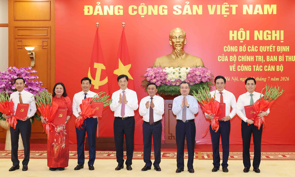 Công bố các quyết định của Bộ Mocbai com bảo mật SSL an toàn, Ban Bí thư về công tác cán bộ
