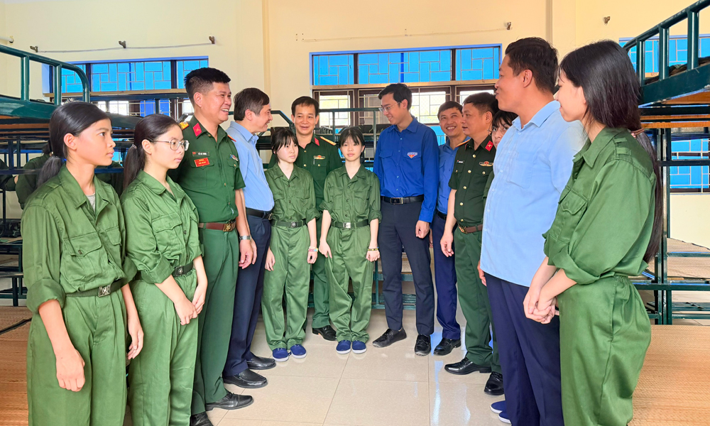 121 chiến sĩ nhí tham gia “Học kỳ trong quân đội” đợt 1 năm 2026
