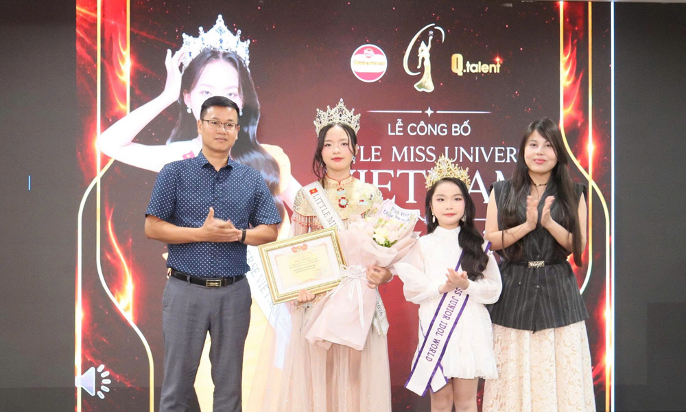  Bắc Ninh: Nữ sinh lớp 5 đại diện Việt Nam tham dự Hoa hậu hoàn vũ nhí 2026