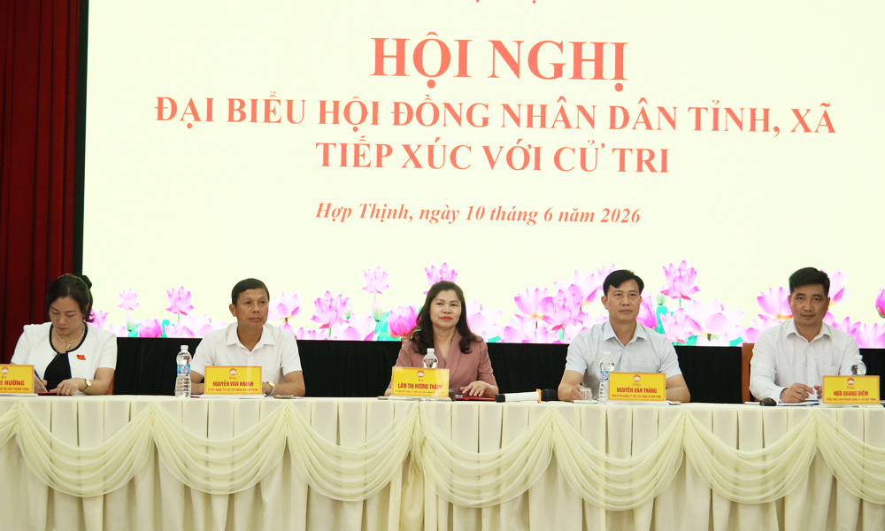  Link Vào Mb66 Bản Cao Cấp Mocbai DK Nhận 66K: Phó Chủ tịch HĐND tỉnh Lâm Thị Hương thành tiếp xúc cử tri xã Hợp Thịnh