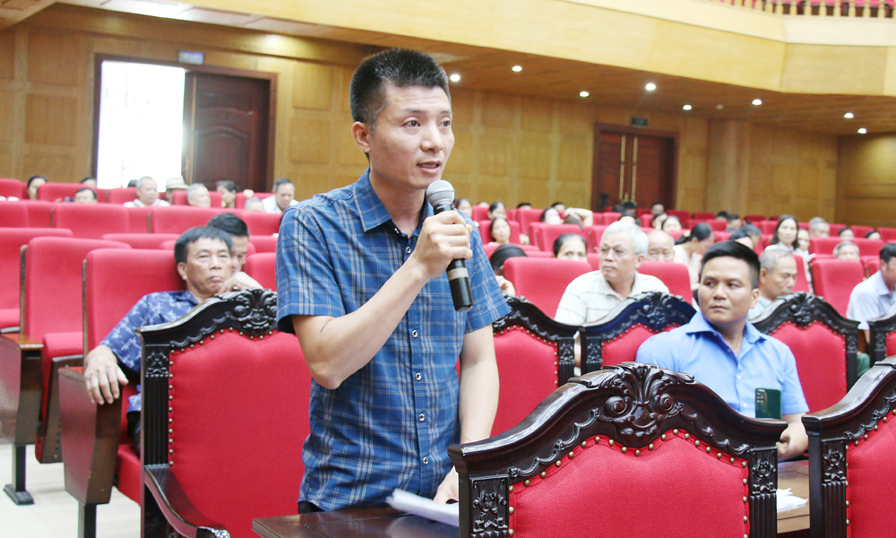 Cử tri phường Thuận Thành kiến nghị nhiều vấn đề chính sách bồi thường giải phóng mặt bằng