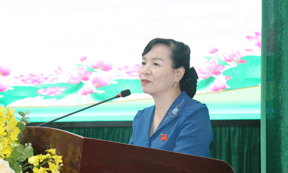 Đại biểu HĐND tỉnh tiếp xúc cử tri 5 xã tại Gia Bình