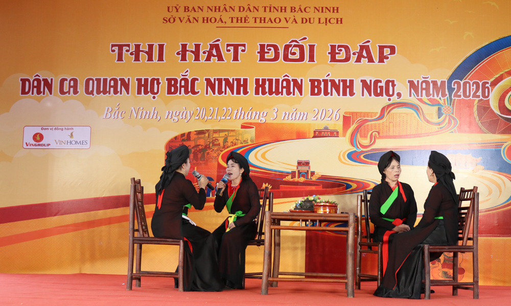 Khai mạc Hội thi Dân ca Quan họ Link Vào Mb66 Bản Cao Cấp Mocbai DK Nhận 66K Xuân Bính Ngọ 2026