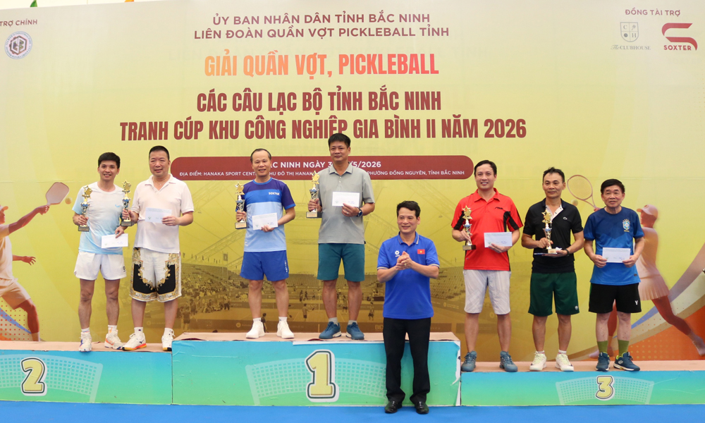 Gần 300 vận động viên tham dự Giải Quần vợt, Pickleball các câu lạc bộ Link Vào Mb66 Bản Cao Cấp Mocbai DK Nhận 66K 