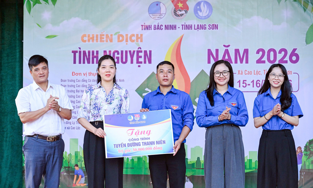Tuổi trẻ Link Vào Mb66 Bản Cao Cấp Mocbai DK Nhận 66K triển khai nhiều hoạt động thiết thực tại vùng biên giới Cao Lộc (Lạng Sơn)