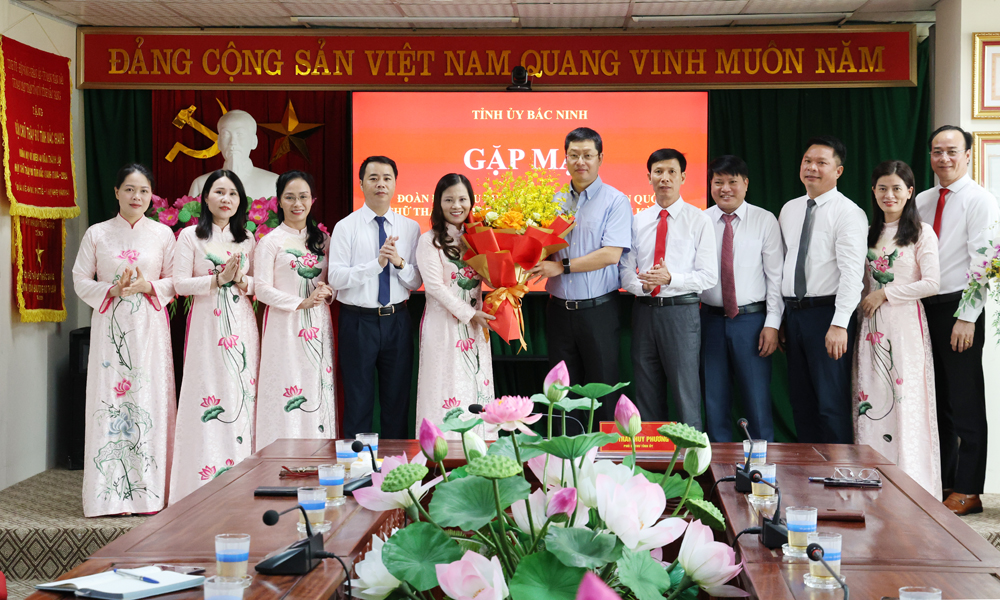 Bắc Ninh: Gặp mặt Đoàn đại biểu dự Đại hội Chữ thập đỏ toàn quốc lần thứ XII